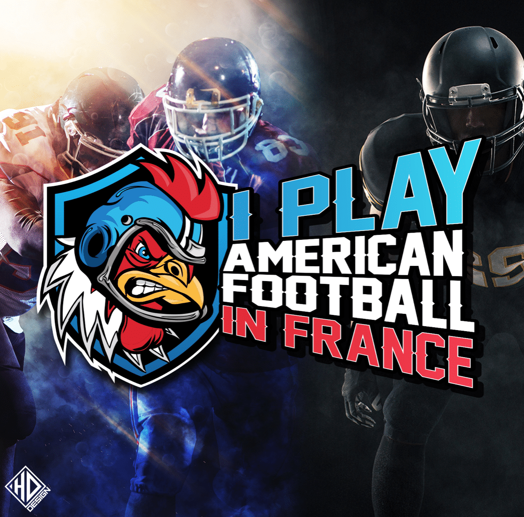 Logo Coq I Play American Football In France