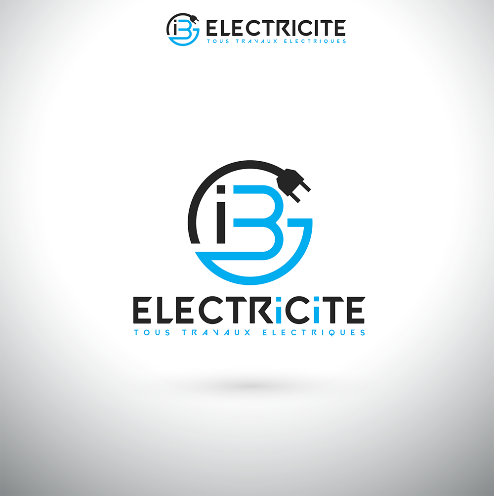 créations d'un logo pour une entreprises d'électricité .