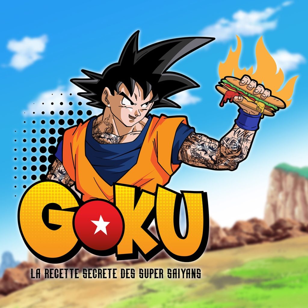 Créations d'un Logo Goku pour un Fast Food