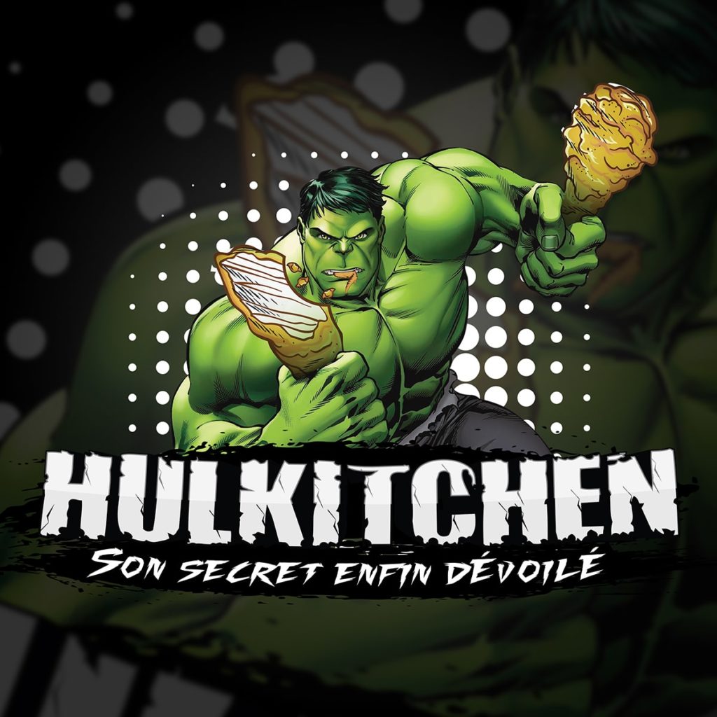 Créations d'un Logo hulkitchen pour un Fast Food