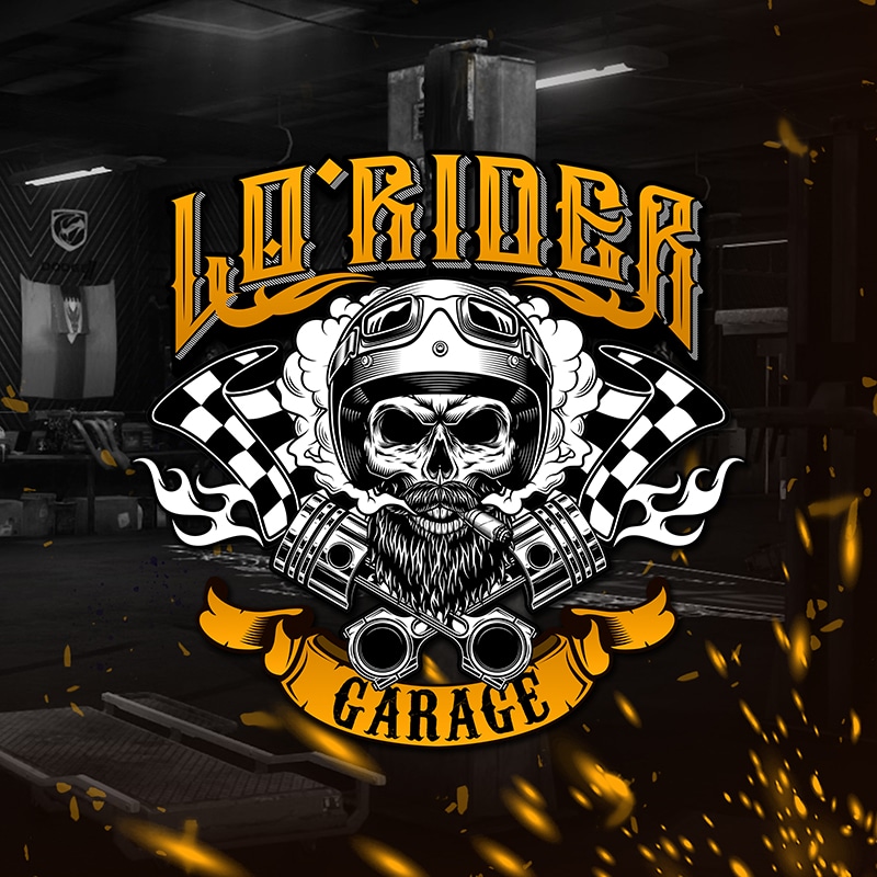 Créations d'un Logo pour un garage de moto