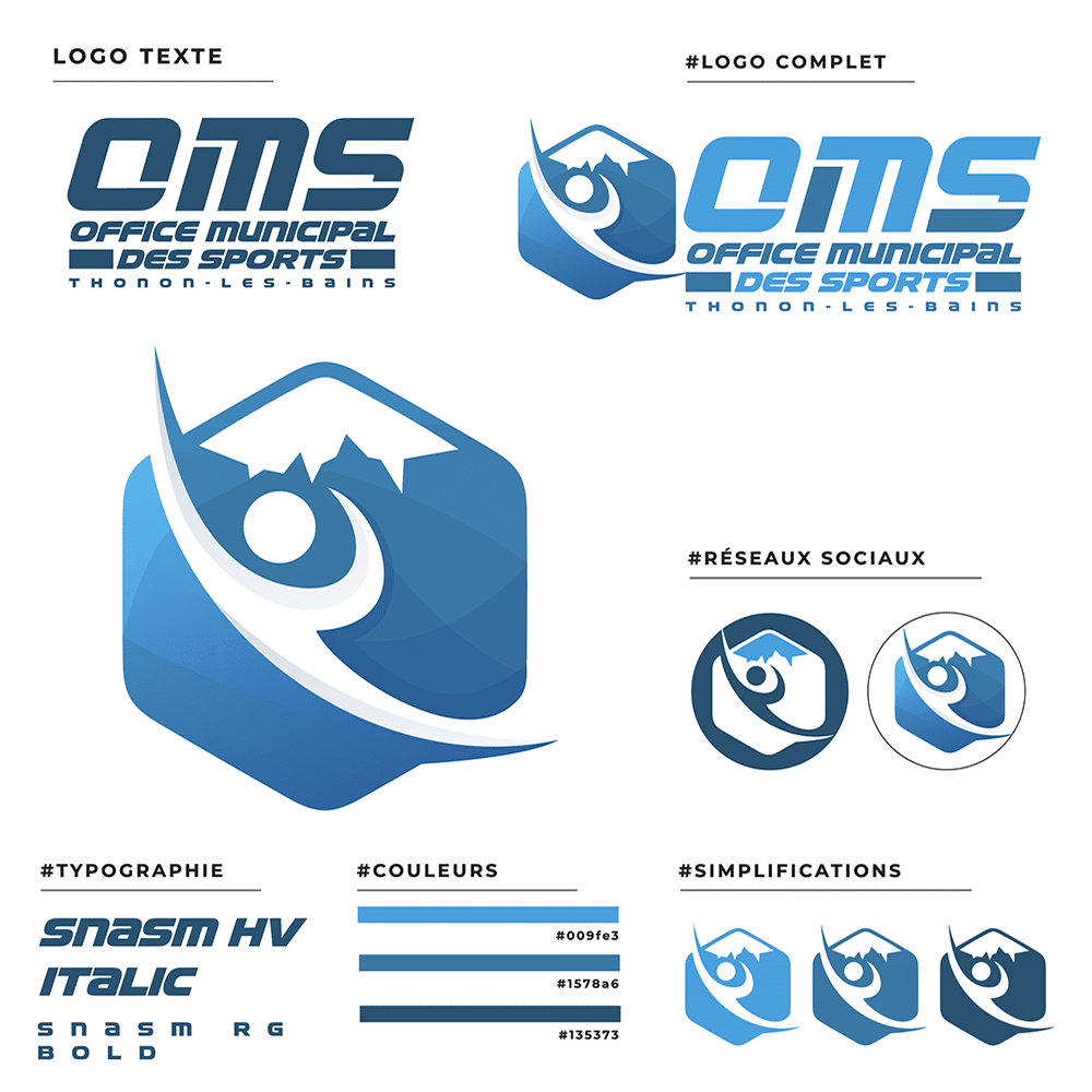 création logo association sportive OMS