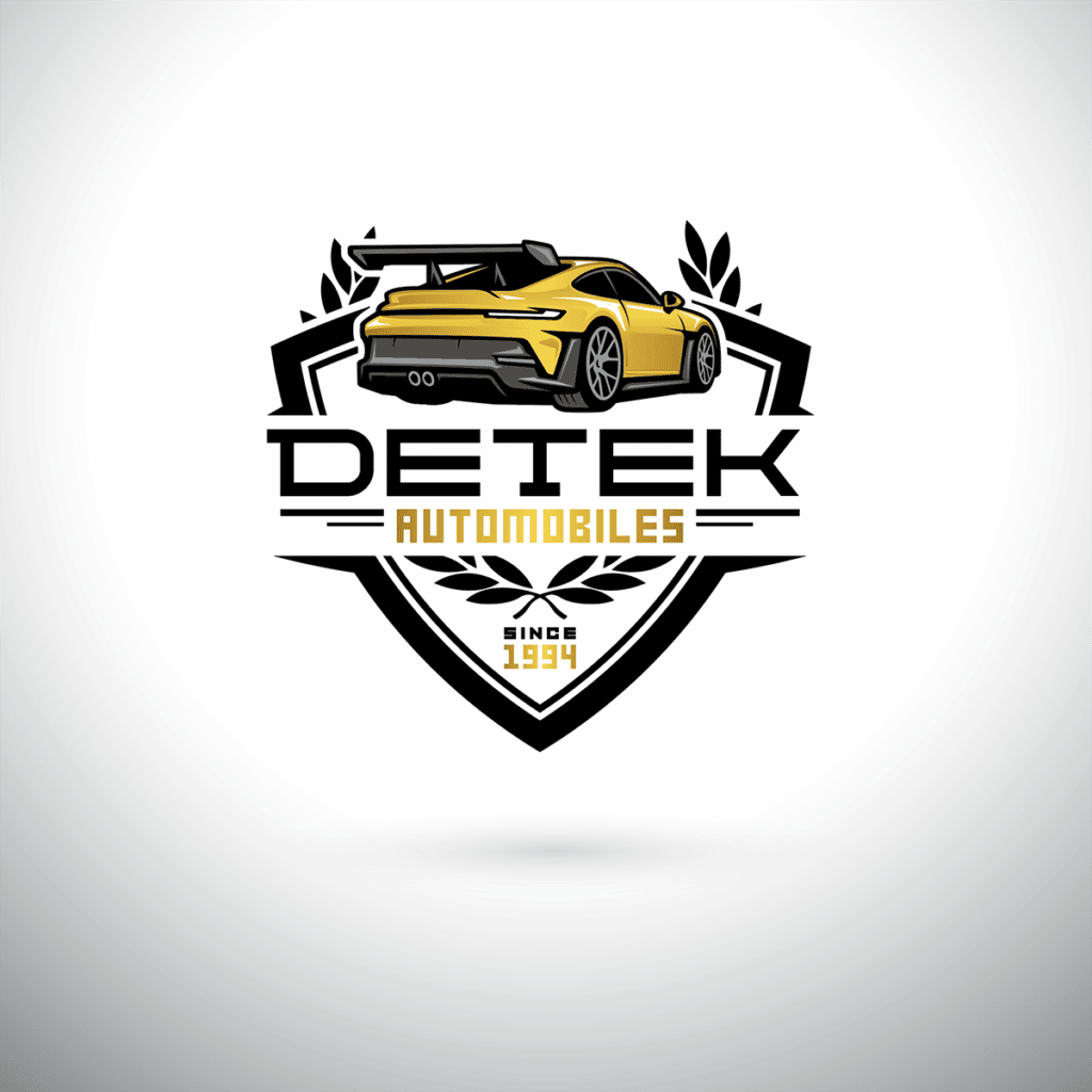 creation de logo pour la garage DETEK AUTO