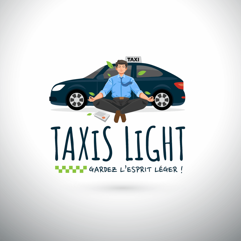 création de logo pour Taxi , nature