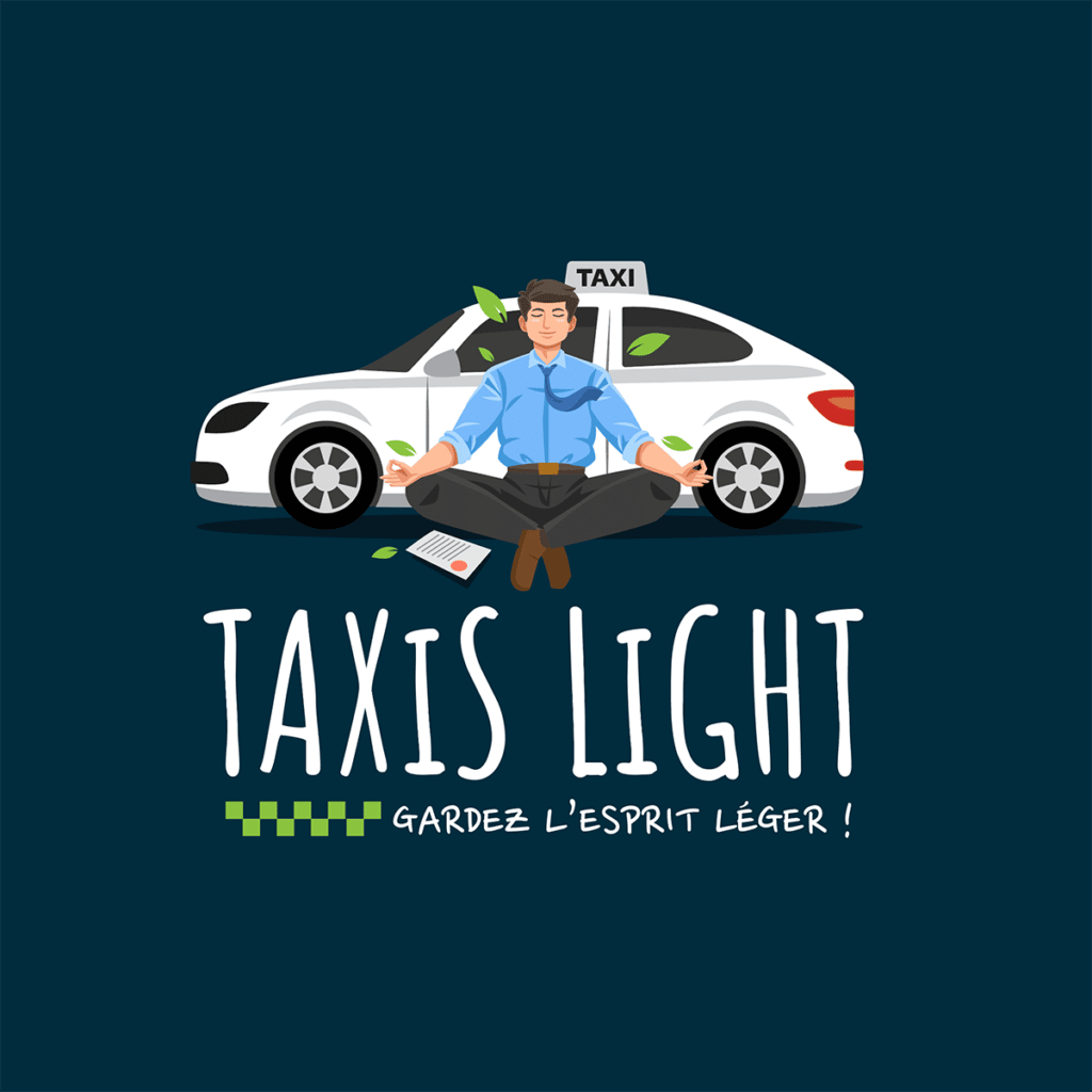 création de logo pour Taxi , nature