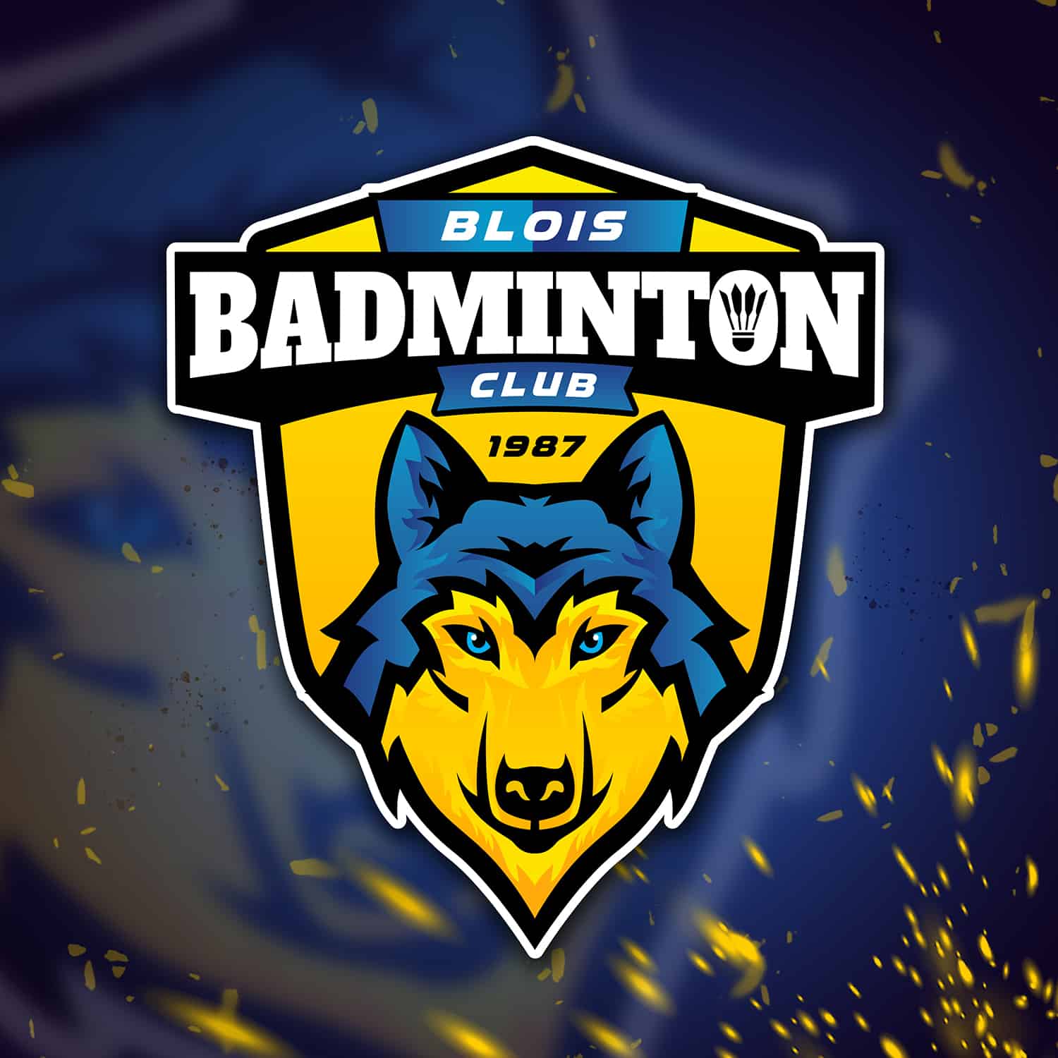 logo badminton club