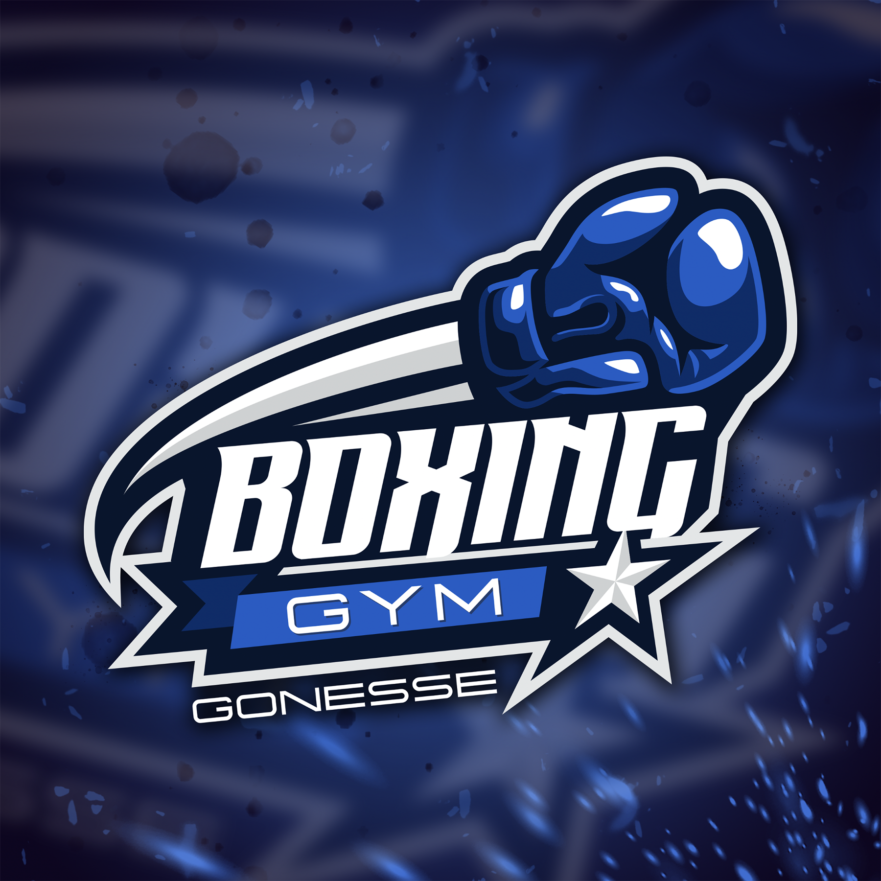 Logo boxe gym gonesse