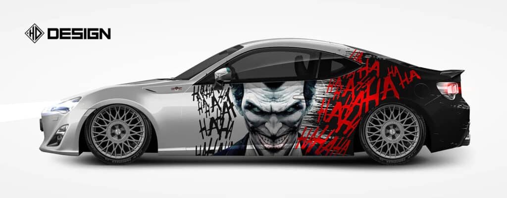 Covering (car wrapping) The Joker